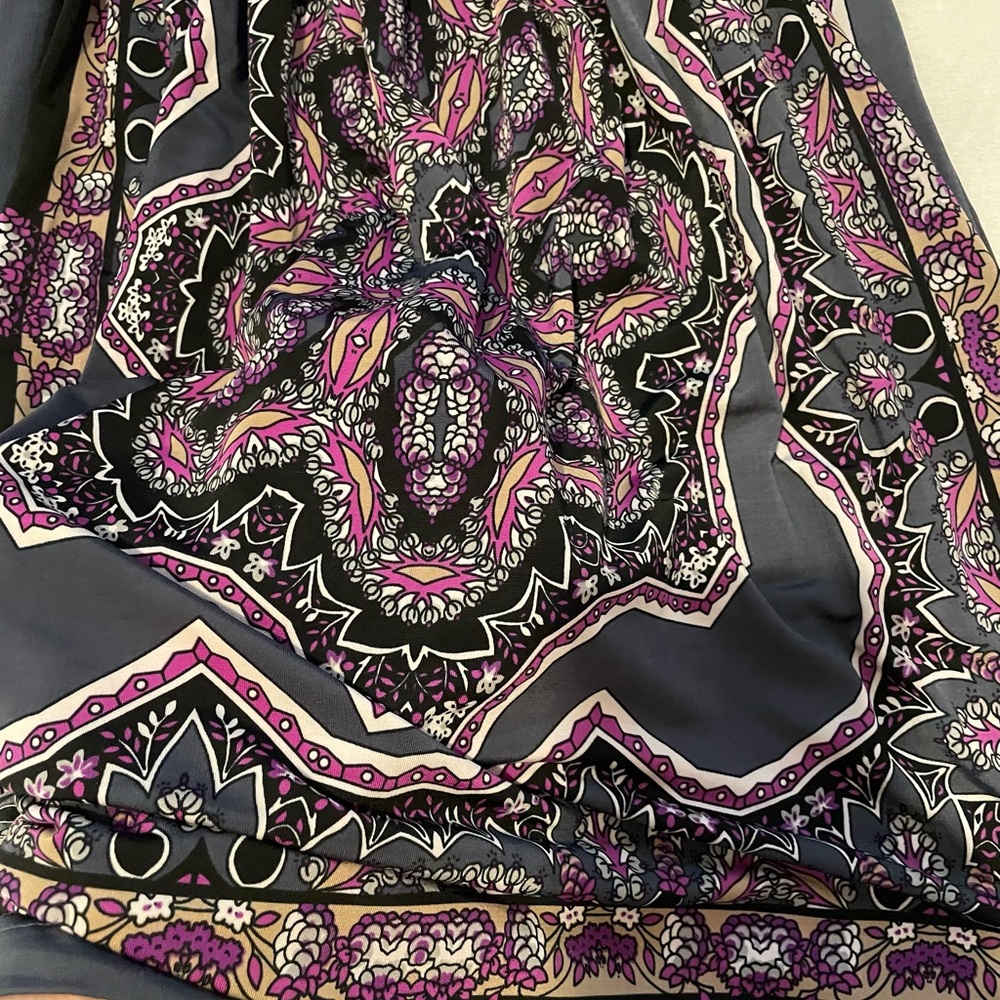 Strapless Dress- Pretty Pattern - Picture 4 of 10